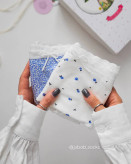 شورت زنانه XL گلگلی آبی