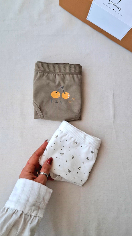پک شورت زنانه گیلاس و پاپیونی